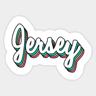 Retro Jersey Sticker
